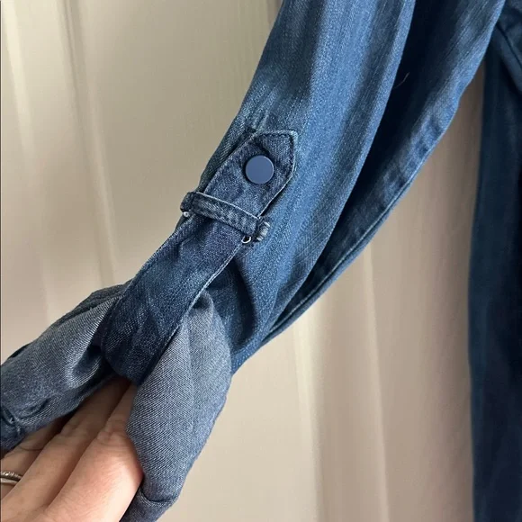 Intro chambray tunic, size medium NWT - Picture 3 of 8